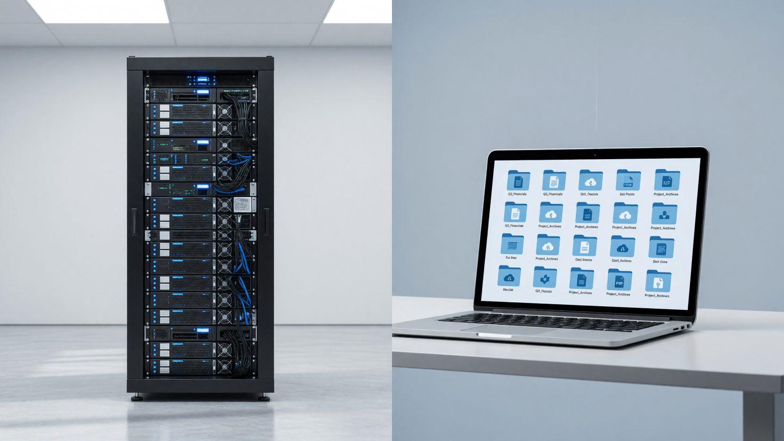 SharePoint sau server de fișiere: unde ții documentele firmei