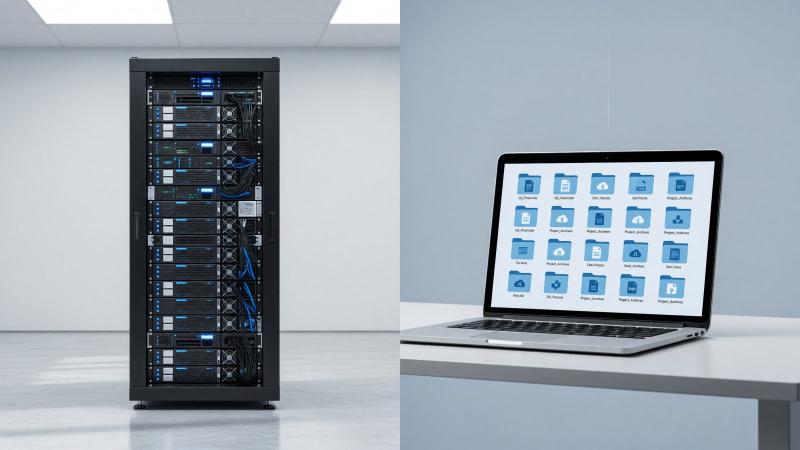 SharePoint sau server de fișiere: unde ții documentele firmei