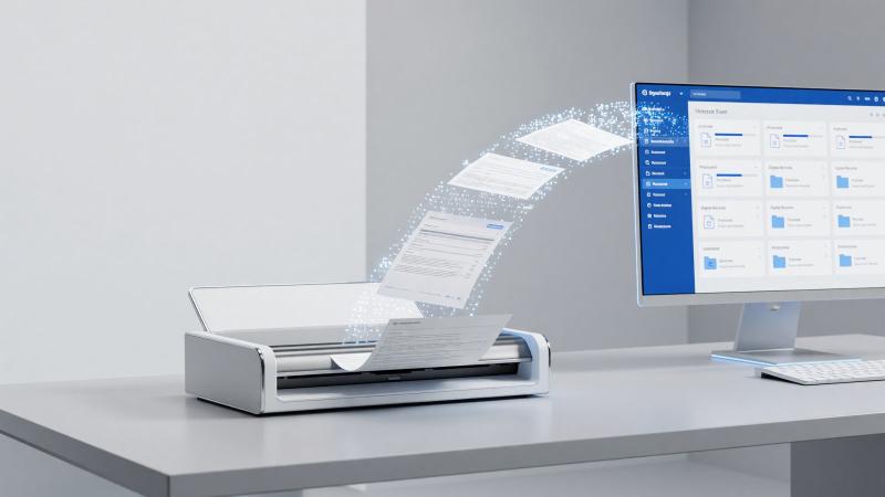 Digitalizarea documentelor: cum scapi de hârtie în firmă